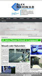 Mobile Screenshot of fliesen-schwab.com